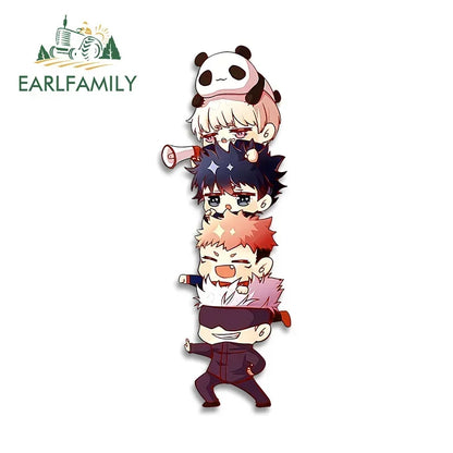 Jujutsu Squad Editionr Peek Window Sticker