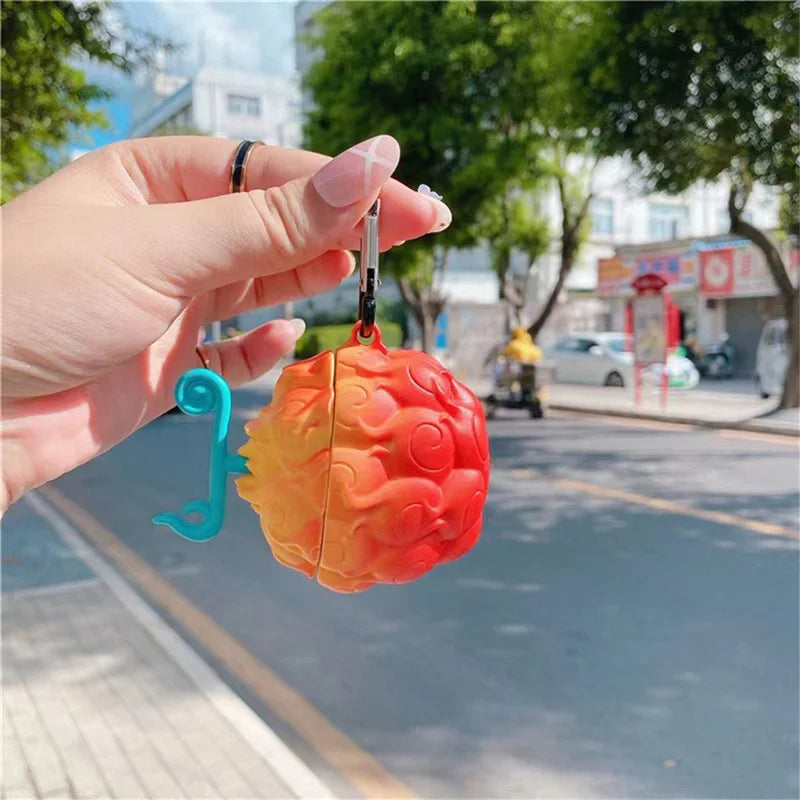 One Piece Devil Fruit Wireless Earbud Case