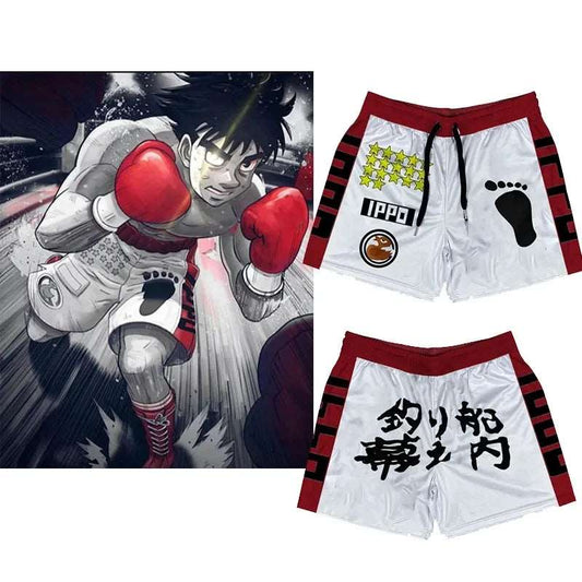 Hajime no Ippo Gyms Quick Drying Sport IPPO Shorts - Tokyowai