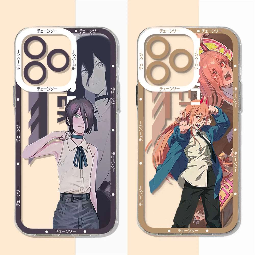 Chainsaws Mans Makimas Phone Case For iPhone - Tokyowai