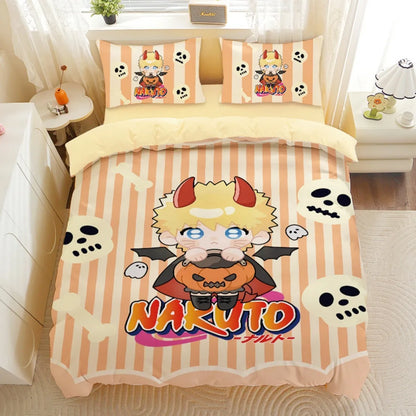 Naruto Anime Bedding Set -10 Unique Designs Featuring