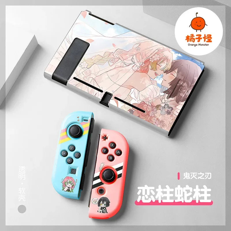 Demon Slayer Nintendo Switch Console Skin - Premium Anime Design for Switch & Switch OLED - Tokyowai