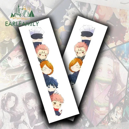 Jujutsu Squad Editionr Peek Window Sticker