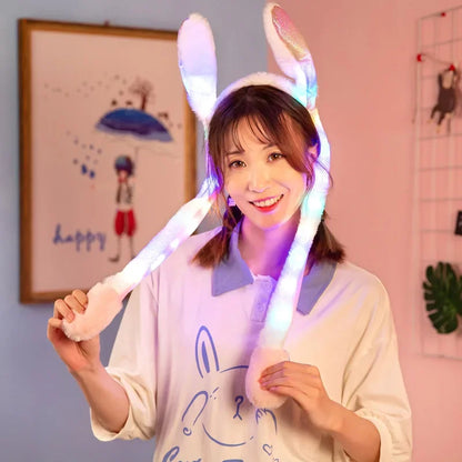 Pikachu LED Light-Up Plush Hat with Moving Ears - Tokyowai