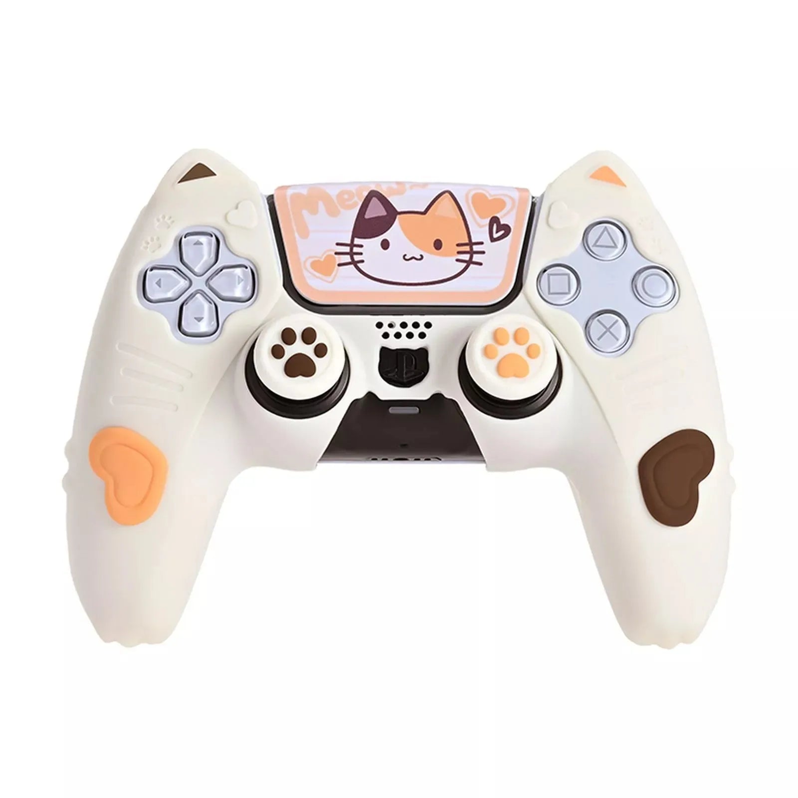 kawaii Neko Paw Silicone Controller Cover for PS5 - Tokyowai