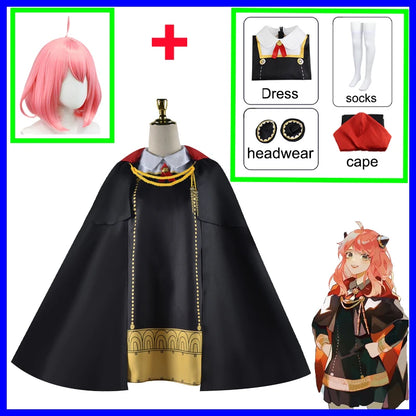 Spy x Family Anya Forger Cosplay Dress Set