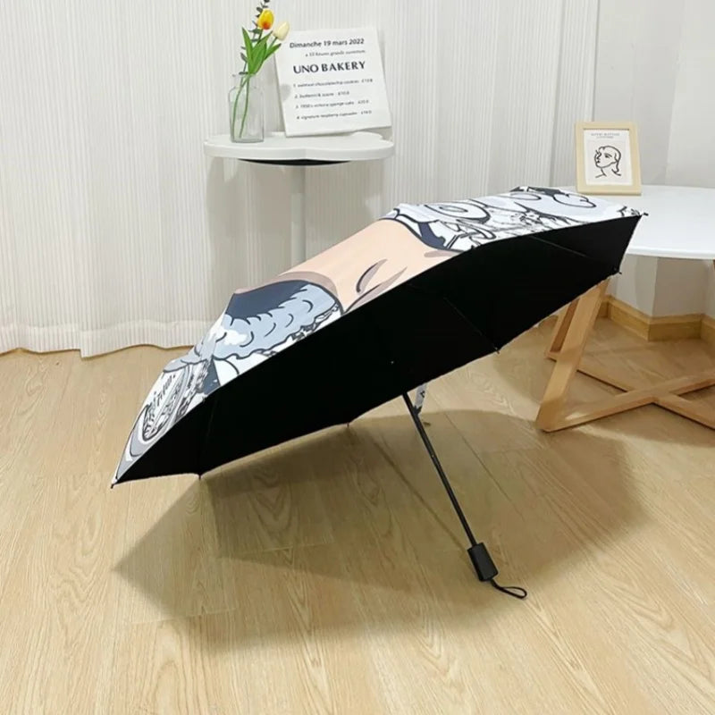 One Piece Luffy Nika Fold Umbrella - Tokyowai