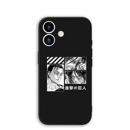Attack on Titan Shockproof Armor Case with Ring Stand for Xiaomi Redmi Series