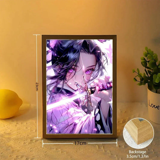 Demon Slayer Light-Up Art Frame - Tokyowai