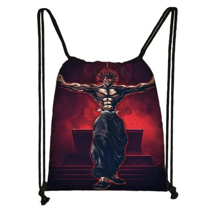 Baki The Grappler Backpacks - Tokyowai