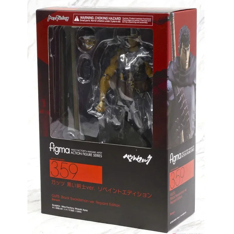 Berserk Guts Black Swordsman Assembly Action Figure 17cm - Tokyowai