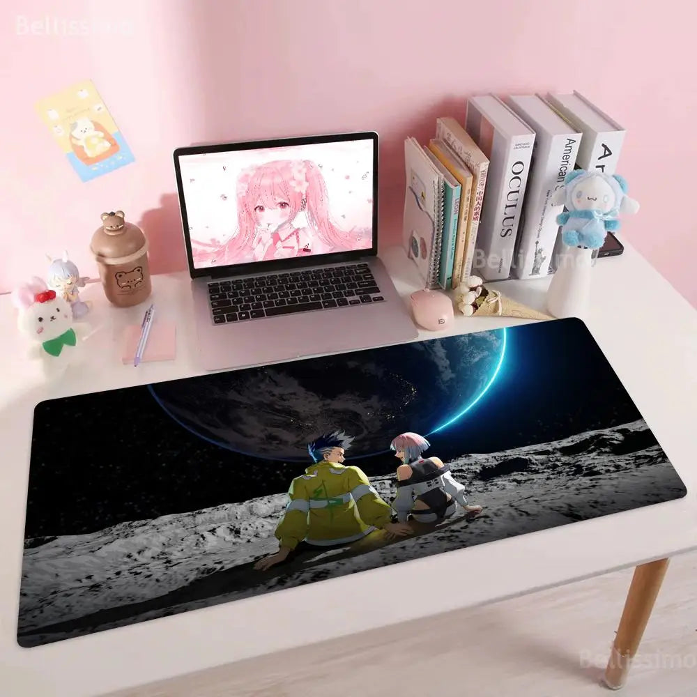 Cyberpunk Edgerunners RGB Gaming Mouse Pad  Extended Desk Mat