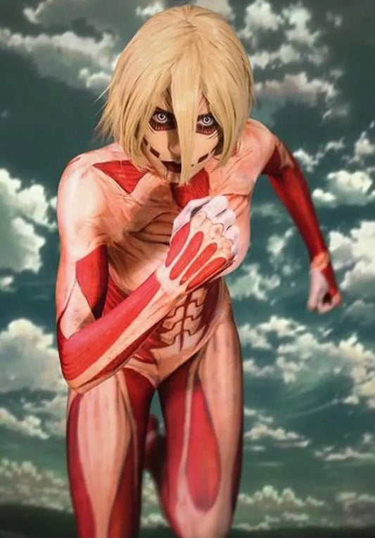 Attack on Titan Female Titan Cosplay Bodysuit
