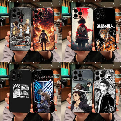 Attack on Titan Shockproof Armor Case with Ring Stand for Xiaomi Redmi Series