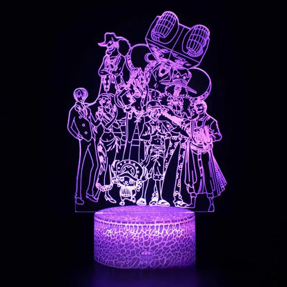 One Piece LED Night Light –26 Character & Symbol Variants