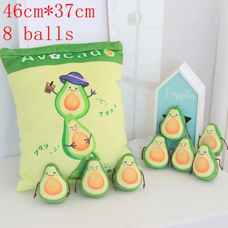 Pudding Adorable Plush Pillow Bag with Mini Animal Plushies – Perfect for Cuddling & Decor - Tokyowai