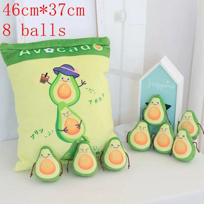 Pudding Adorable Plush Pillow Bag with Mini Animal Plushies – Perfect for Cuddling & Decor - Tokyowai