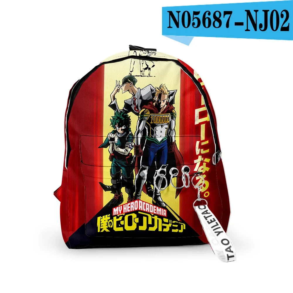 My Hero Academia Backpack Canvas Schoolbag Unisex - Tokyowai