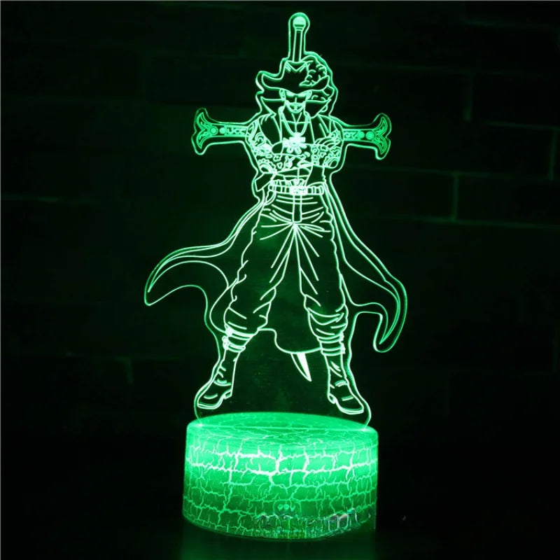 One Piece LED Night Light –26 Character & Symbol Variants