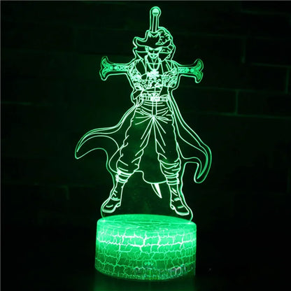One Piece LED Night Light –26 Character & Symbol Variants