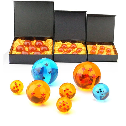 Dragon Ball Z 7-Piece Crystal Ball Set – Collector’s Edition