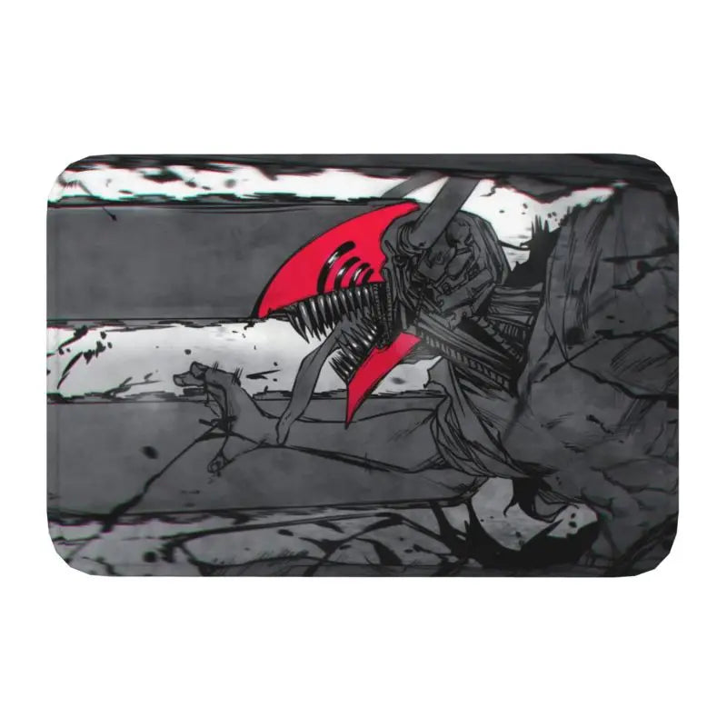 Chainsaw Man Anime Rug – Denji & Power Design