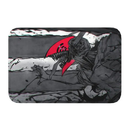 Chainsaw Man Anime Rug – Denji & Power Design