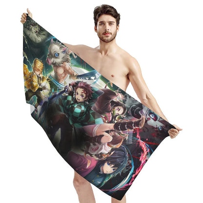 Demon Slayer Bath Towels - Tokyowai