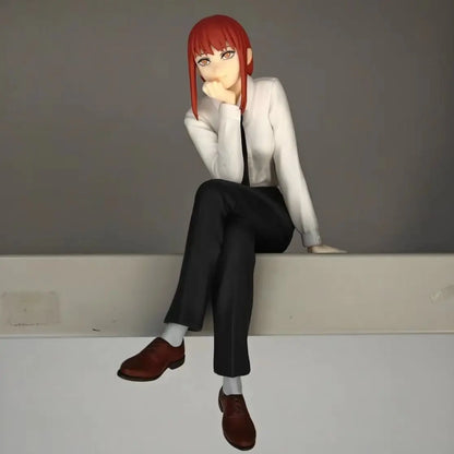 Chainsaw Man Ramen Cup Lid Figure – Makima Sitting Pose