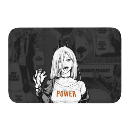 Chainsaw Man Anime Rug – Denji & Power Design