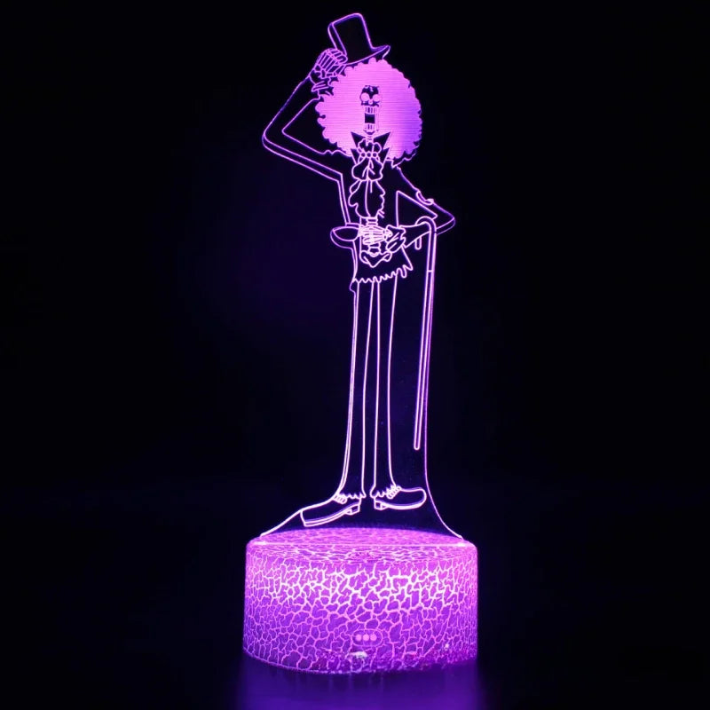 One Piece LED Night Light –26 Character & Symbol Variants