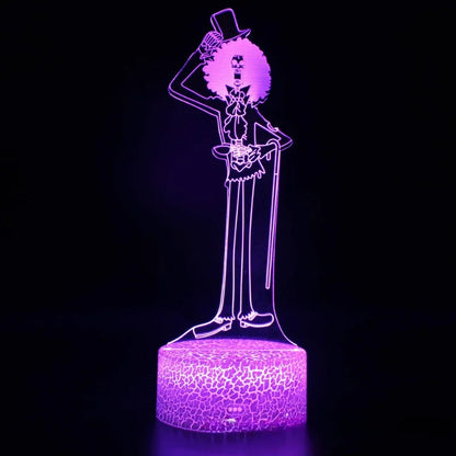 One Piece LED Night Light –26 Character & Symbol Variants