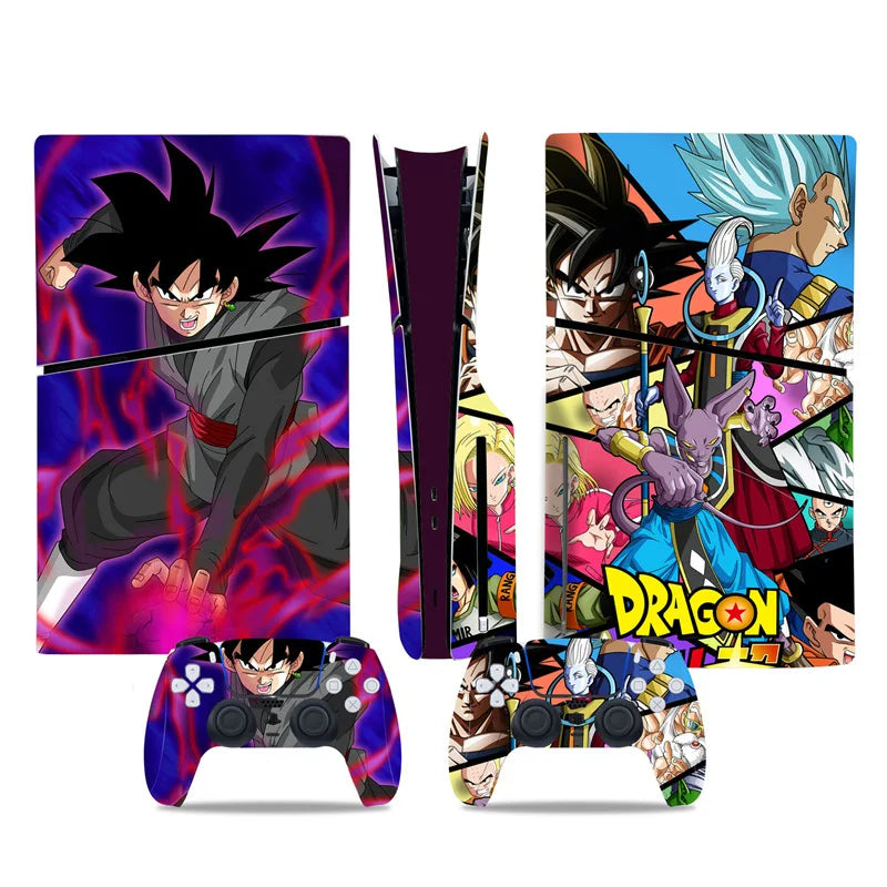 Dragon Ball Z PS5 Console and Controller Skin Set - Tokyowai