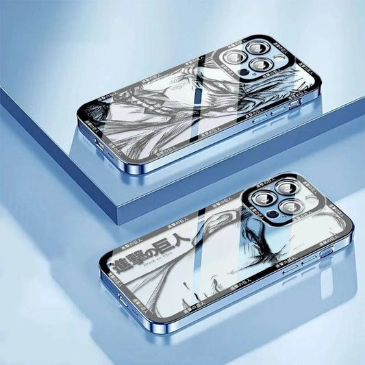 Attack on Titan IPhone Case Transparent Cover - Tokyowai