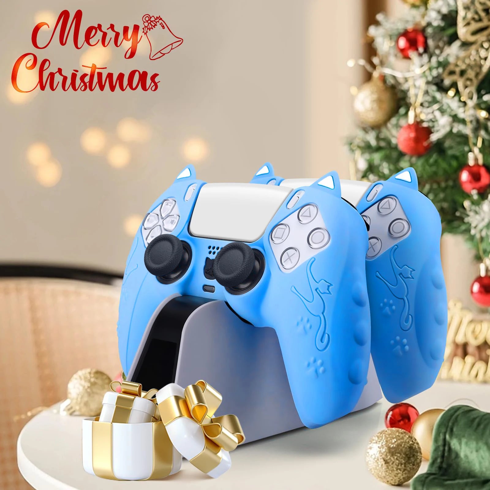 Adorable Cat-Themed PS5 Controller Silicone Cover - Tokyowai