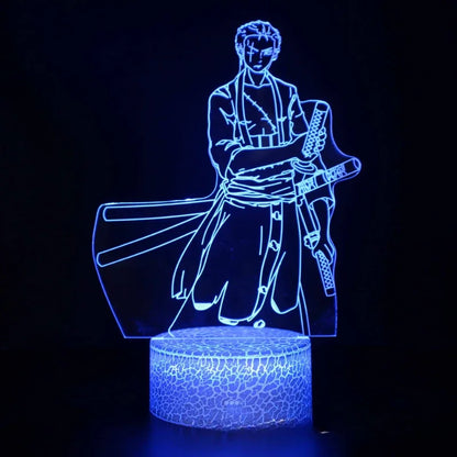 One Piece LED Night Light –26 Character & Symbol Variants