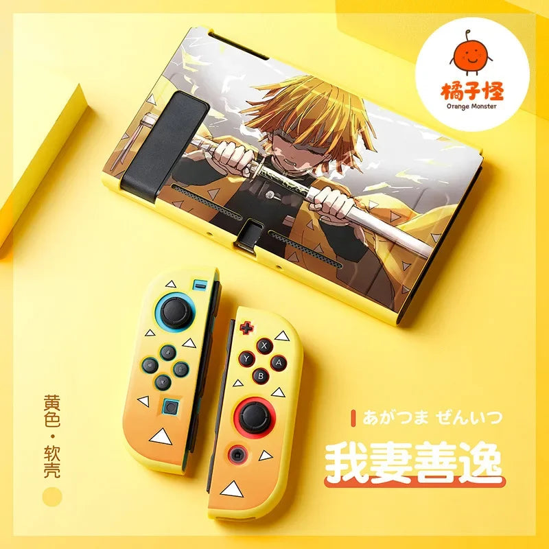 Demon Slayer Nintendo Switch Console Skin - Premium Anime Design for Switch & Switch OLED - Tokyowai