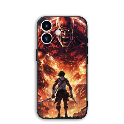 Attack on Titan Shockproof Armor Case with Ring Stand for Xiaomi Redmi Series