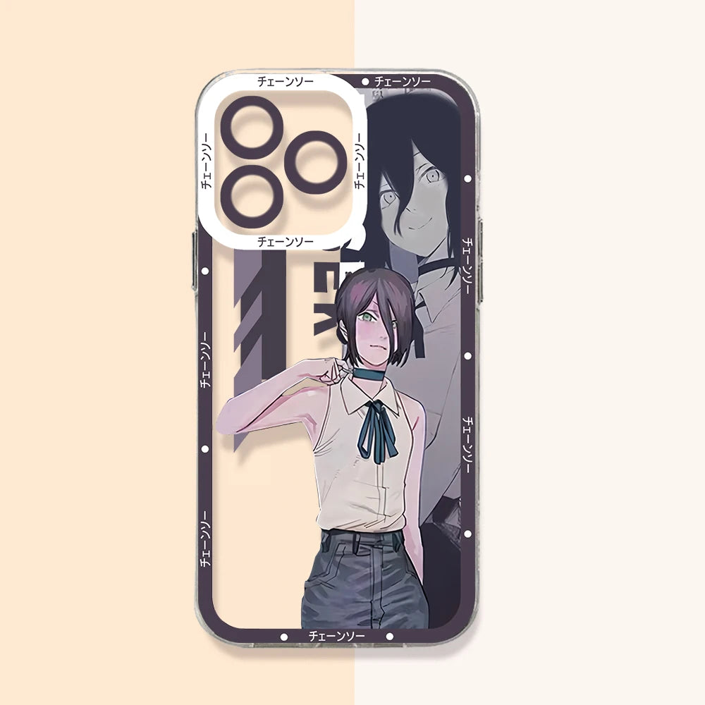 Chainsaws Mans Makimas Phone Case For iPhone - Tokyowai