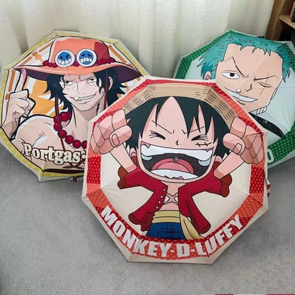 One Piece Student Umbrella Sunscreen & Waterproof - Tokyowai