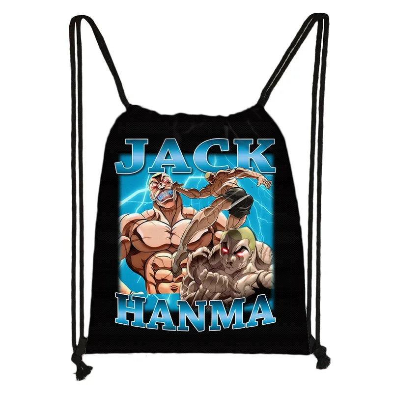 Baki The Grappler Backpacks - Tokyowai
