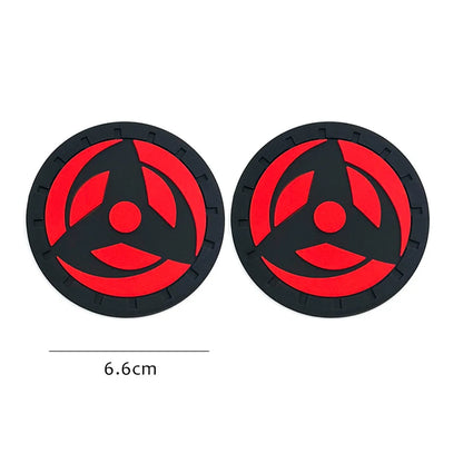 Naruto Sharingan Car Cup Holder Inserts – Bring Out Your Inner Uchiha