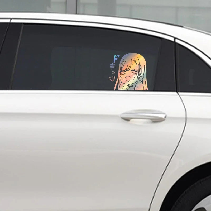 Marin Kitagawa “Peeker” Car Window Sticker
