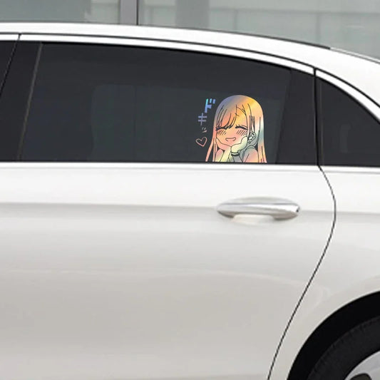 Marin Kitagawa “Peeker” Car Window Sticker
