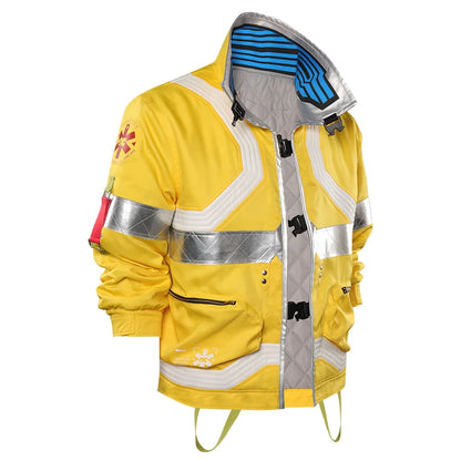 David Martinez Cyberpunk Edgerunners Jacket – Yellow Cosplay Edition (Sizes XXS–4XL)