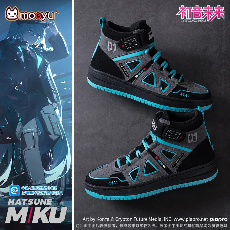 Hatsune Miku High-Top Sneakers – Limited Edition Shoes - Tokyowai