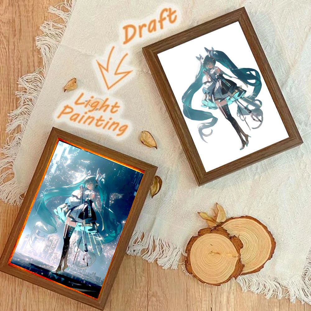 Hatsune Miku Edition – Light Painting LED Frame - Tokyowai