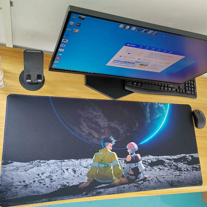 Cyberpunk Edgerunners RGB Gaming Mouse Pad  Extended Desk Mat