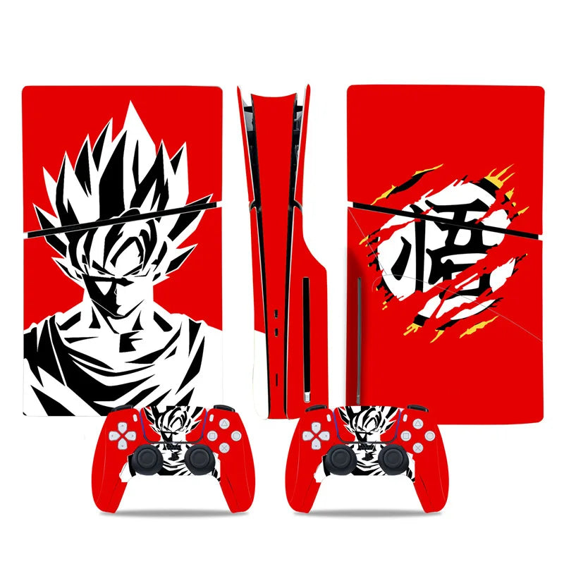 Dragon Ball Z PS5 Console and Controller Skin Set - Tokyowai