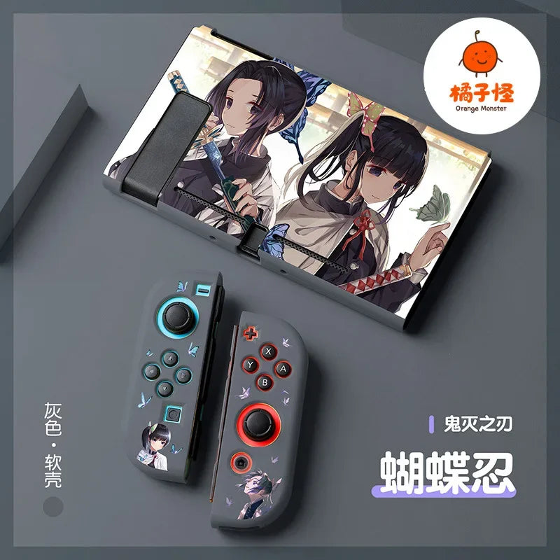 Demon Slayer Nintendo Switch Console Skin - Premium Anime Design for Switch & Switch OLED - Tokyowai